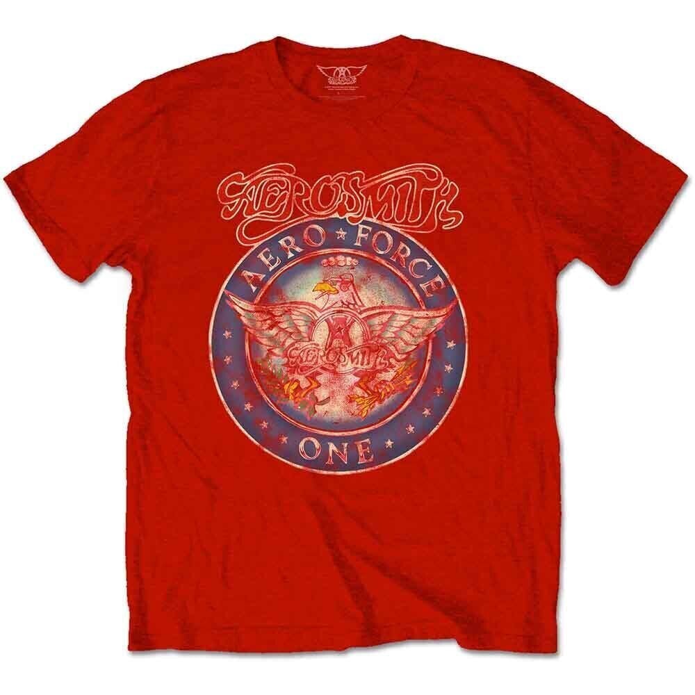 T-Shirt Aerosmith Aero Force Red L T-Shirt