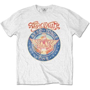 Tricou Aerosmith Aero Force White M Tricou - 1