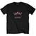 T-Shirt BLACKPINK The Album - Crown (Back Print) Black L T-Shirt