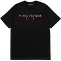 BLACKPINK Pink Venom Logo (Back Print) Black L T-Shirt