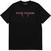 T-särk BLACKPINK Pink Venom Logo (Back Print) Black 2XL T-särk