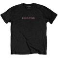 BLACKPINK Born Pink (Back Print) Black L Camiseta de manga corta