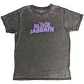Black Sabbath Logo & Daemon Charcoal Grey M Maglietta