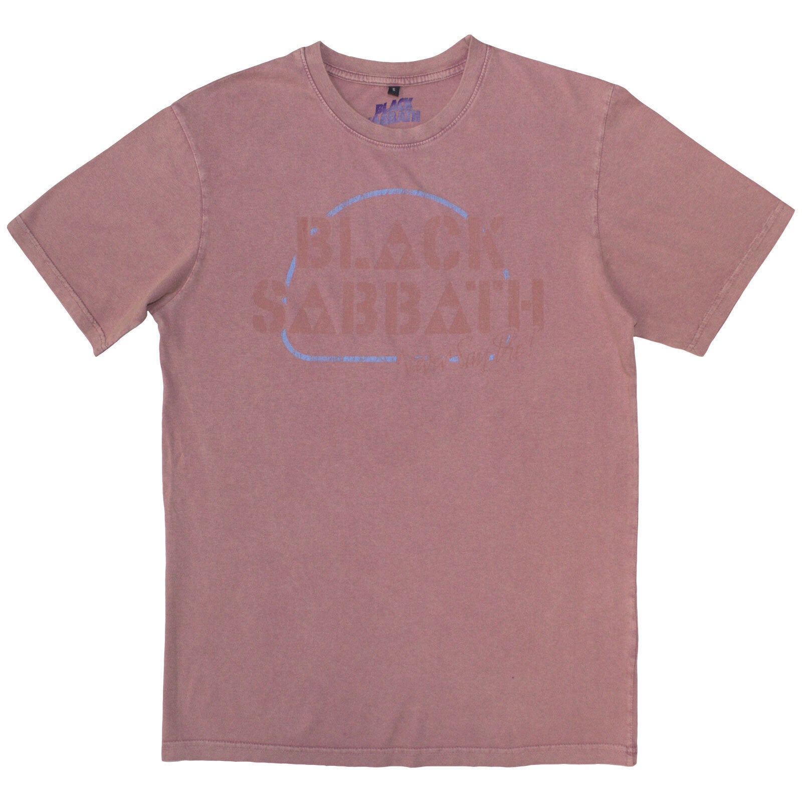 Tricou Black Sabbath Never Say Die (Back Print) Kashmir Red S Tricou