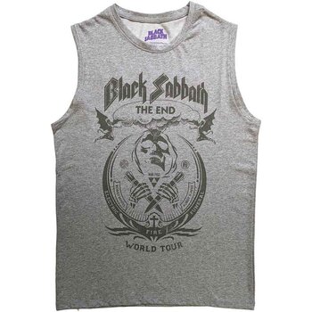 T-shirt Black Sabbath The End Mushroom Cloud Tank Grey XL T-shirt - 1