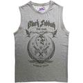 Black Sabbath The End Mushroom Cloud Tank Grey XL Shirt