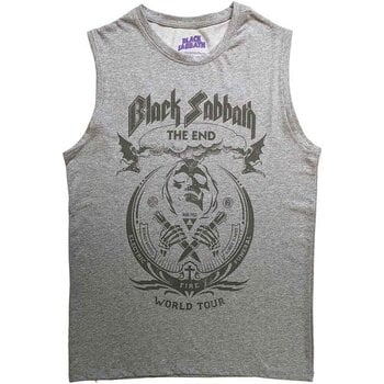 T-Shirt Black Sabbath The End Mushroom Cloud Tank Grey 2XL T-Shirt - 1