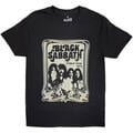 Black Sabbath World Tour 1978 Black L Camiseta de manga corta