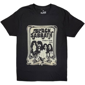 Skjorte Black Sabbath World Tour 1978 Black XL Skjorte - 1