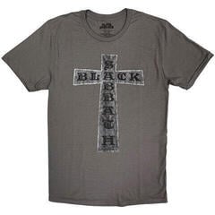 T-shirt Black Sabbath Cross Charcoal Grey XL T-shirt