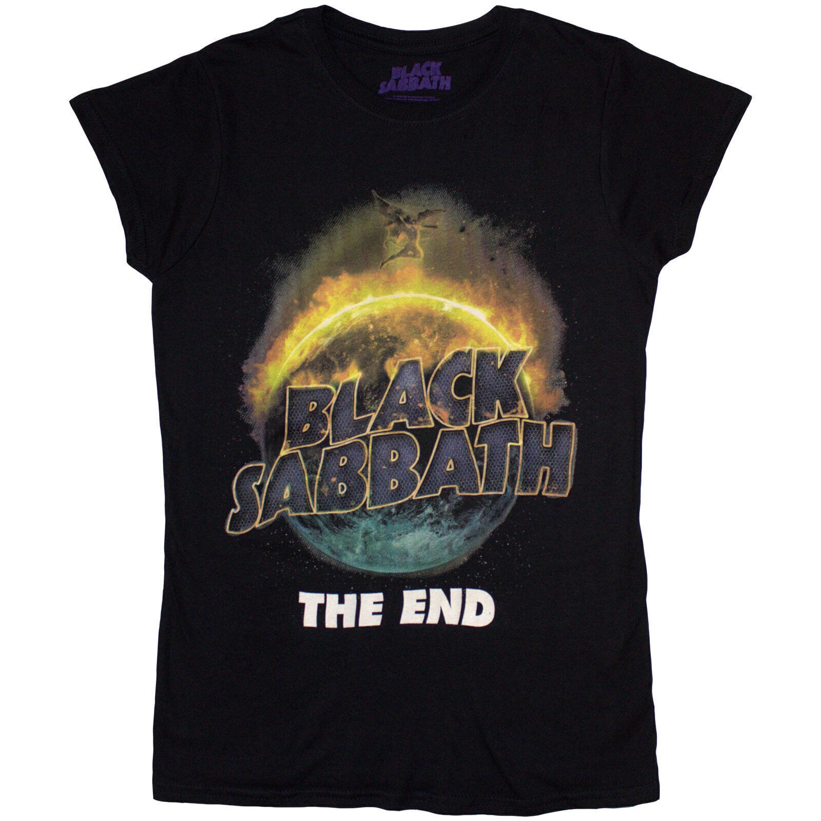Skjorta Black Sabbath The End Black XL Dam Skjorta