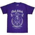 Black Sabbath The End Mushroom Cloud Purple M T-särk