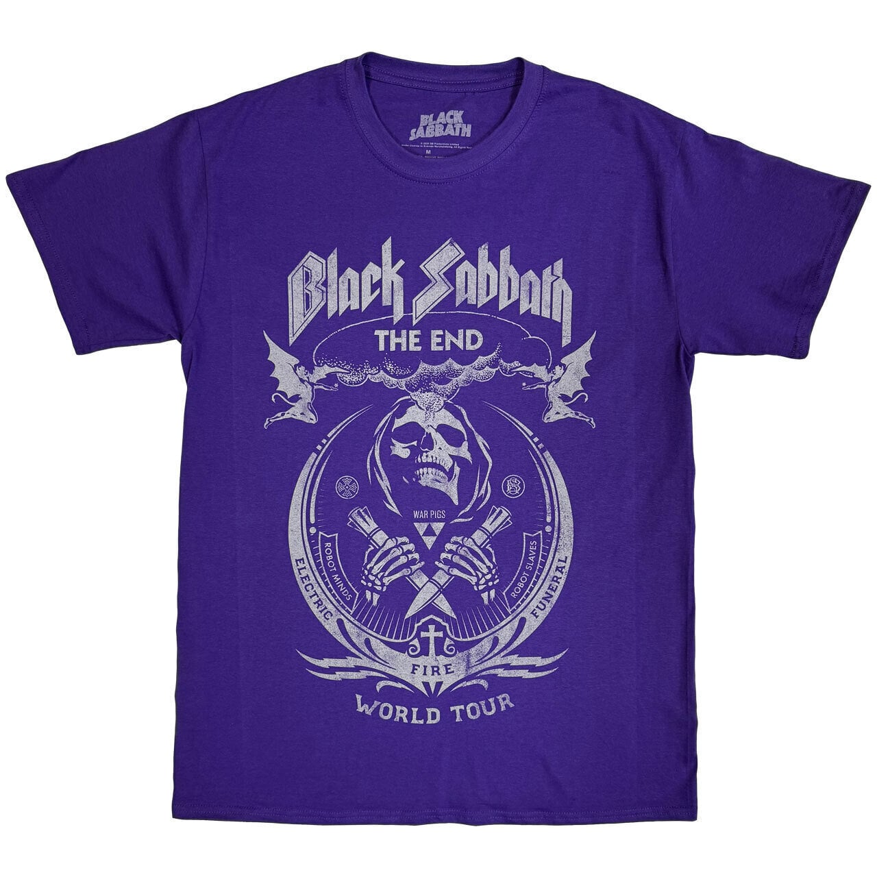 Košulja Black Sabbath The End Mushroom Cloud Purple XL Košulja