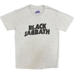 T-shirt Black Sabbath Black Wavy Logo