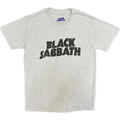 Black Sabbath Black Wavy Logo Grey XL Риза