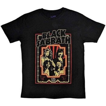 T-shirt Black Sabbath Est 1968 Black 2XL T-shirt - 1
