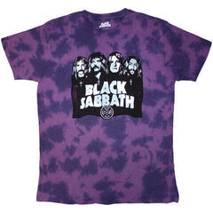 Tricou Black Sabbath Band & Logo Wash Collection Purple M Tricou