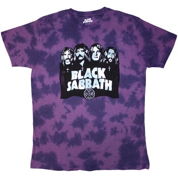 T-shirt Black Sabbath Band & Logo Wash Collection Purple XL T-shirt - 1