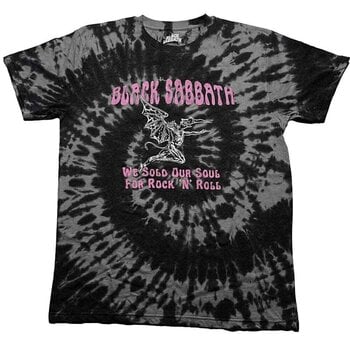 T-Shirt Black Sabbath We Sold Our Soul For Rock N' Roll Wash Collection Black 2XL T-Shirt - 1
