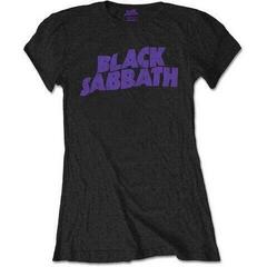 T-shirt Black Sabbath Wavy Logo Vintage Black M Feminino T-shirt