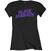 T-Shirt Black Sabbath Wavy Logo Vintage Black M Ladies T-Shirt
