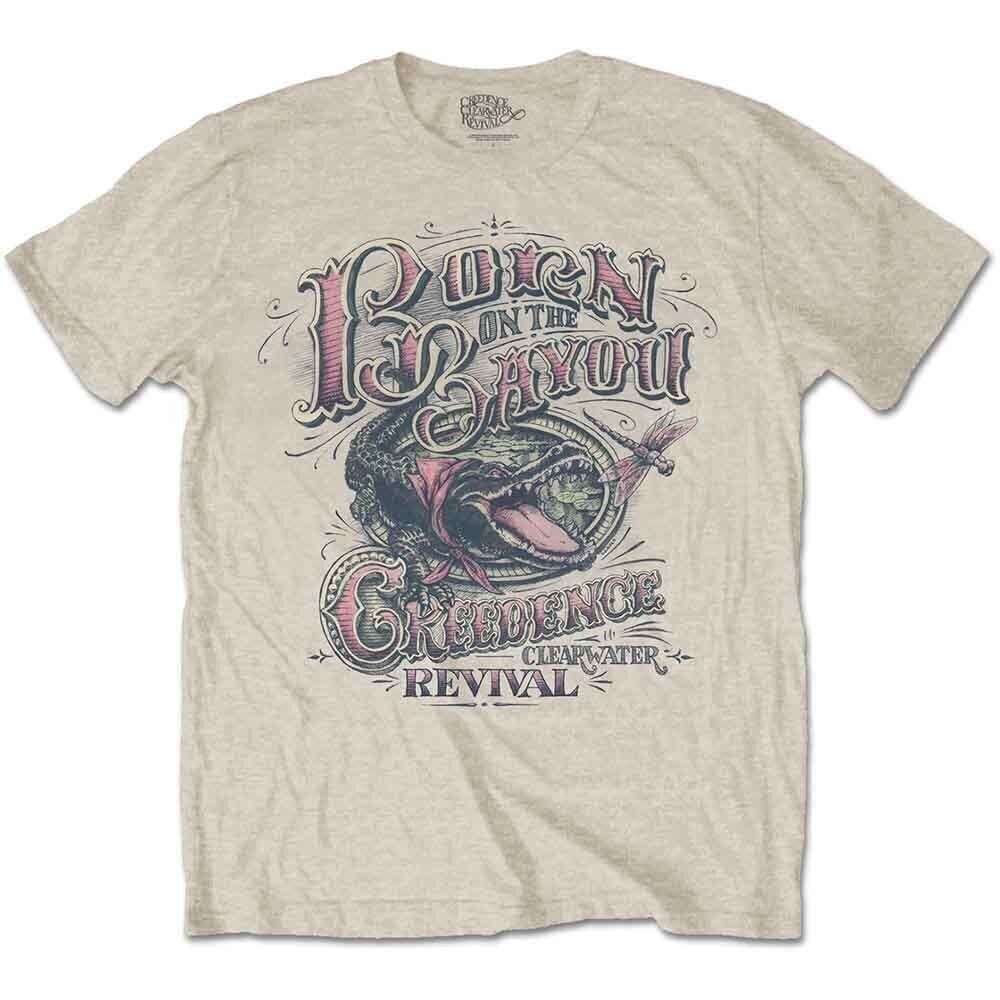 T-Shirt Creedence Clearwater Revival Born on the Bayou Sand 2XL T-Shirt