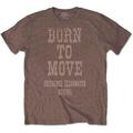 Creedence Clearwater Revival Born To Move Chestnut Brown XL T-Shirt