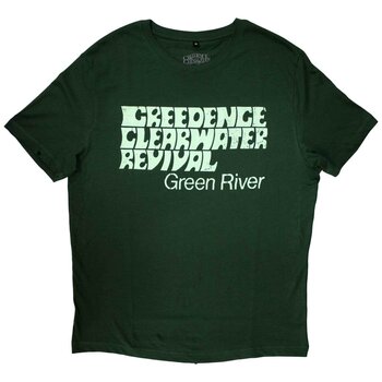 Tricou Creedence Clearwater Revival Green River Irish Green L Tricou - 1