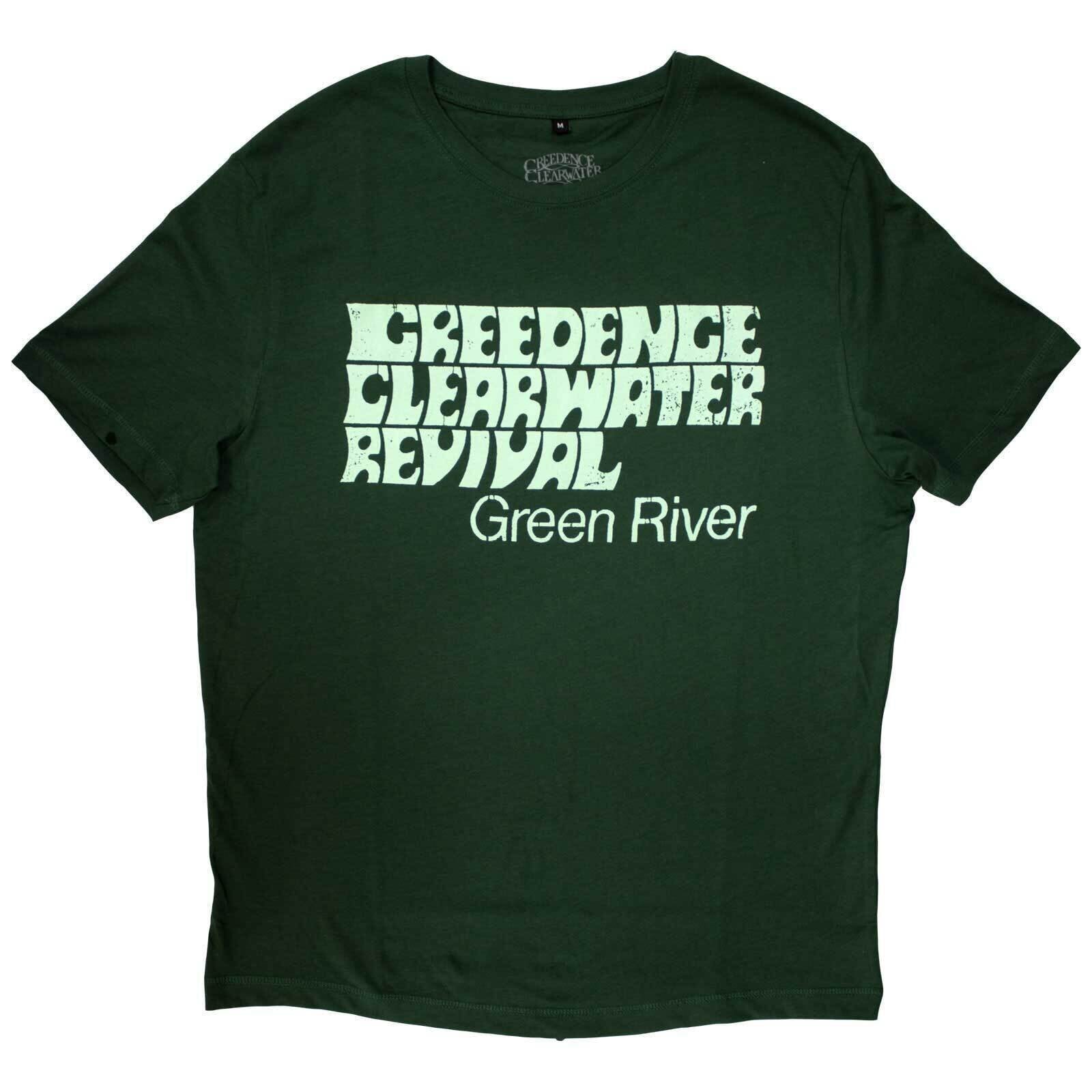 T-Shirt Creedence Clearwater Revival Green River Irish Green XL T-Shirt
