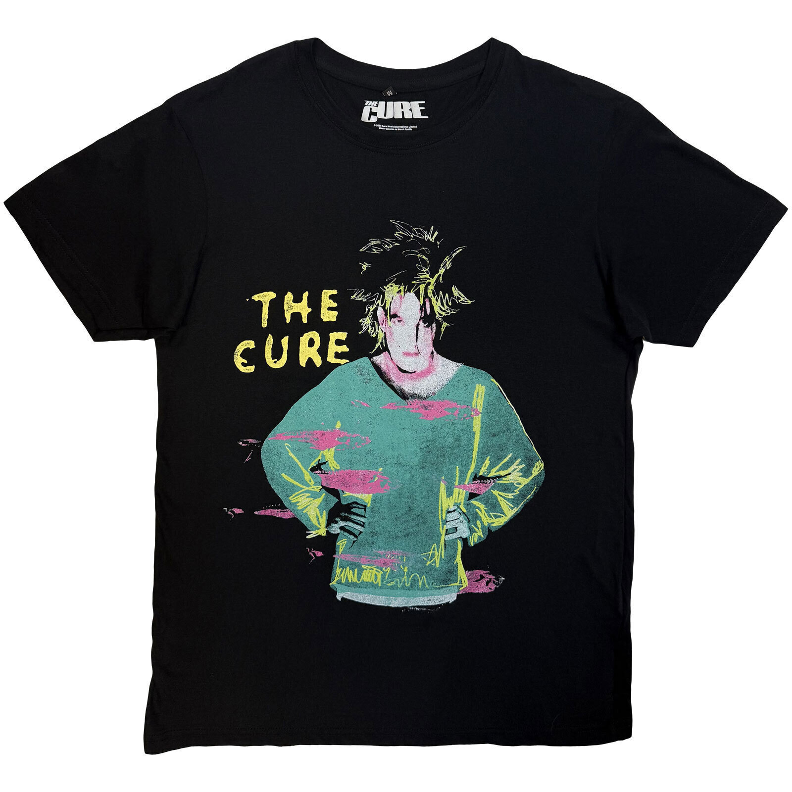 T-Shirt The Cure Beach Party Tour '86 (Back Print) Black M T-Shirt