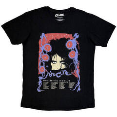 T-Shirt The Cure North American Tour '23 Poster Black L T-Shirt