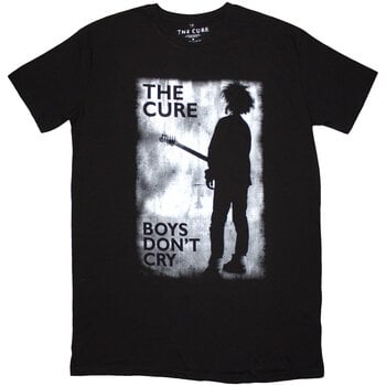 Skjorte The Cure Boys Don't Cry B&W Black M Dame Skjorte - 1