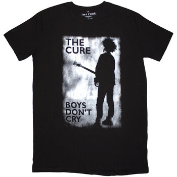 Skjorte The Cure Boys Don't Cry B&W Black XL Dame Skjorte - 1