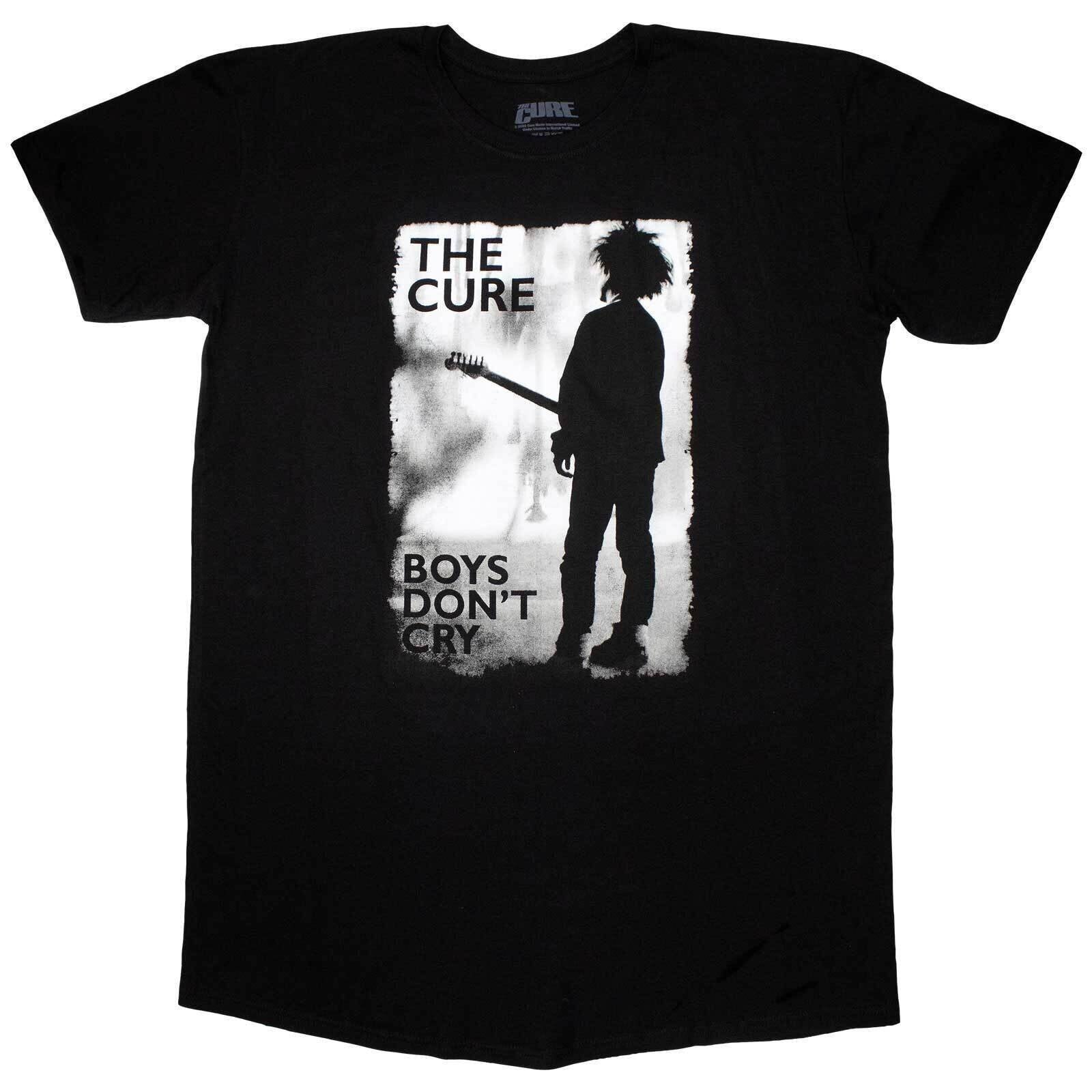 T-Shirt The Cure Boys Don't Cry Black & White Black 2XL Ladies T-Shirt