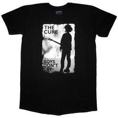 T-Shirt The Cure Boys Don't Cry Black & White Black 2XL Ladies T-Shirt