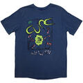The Cure Wish Tour '92 (Back Print) Denim Blue M T-särk