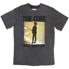 T-Shirt The Cure Boys Don't Cry Box Charcoal Grey 2XL T-Shirt