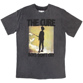 T-Shirt The Cure Boys Don't Cry Box Charcoal Grey 2XL T-Shirt - 1