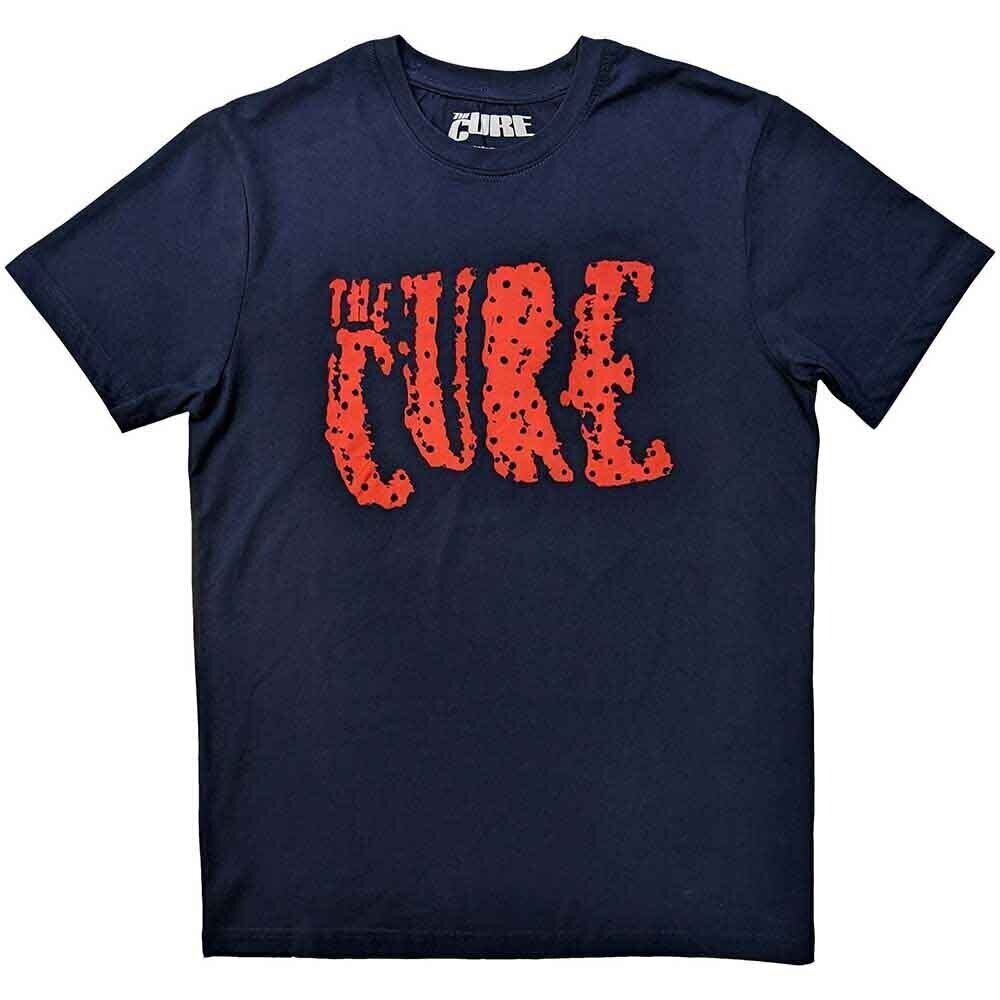 T-shirt The Cure Logo Navy Blue 2XL T-shirt