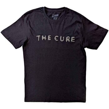 T-shirt The Cure Circle Logo Hi-Build Black 2XL T-shirt - 1