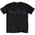 Skjorte Deep Purple Vintage Logo Black 2XL Skjorte
