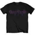 Deep Purple Vintage Logo Black 2XL T-Shirt