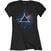 T-shirt Pink Floyd Dark Side of the Moon Blue Splatter Black 2XL Feminino T-shirt