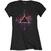 Tricou Pink Floyd Dark Side of the Moon Pink Splatter Black 2XL Damă Tricou
