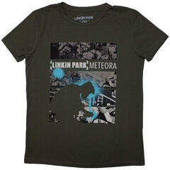 T-Shirt Linkin Park Meteora Drip Collage Green 2XL Ladies T-Shirt