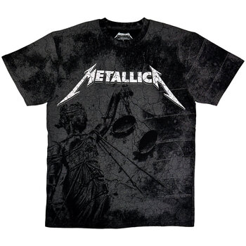 T-shirt Metallica Justice Wash Collection Black XL T-shirt - 1