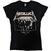 T-Shirt Metallica Masters of Puppets Photo Damage Inc Tour Black L Ladies T-Shirt