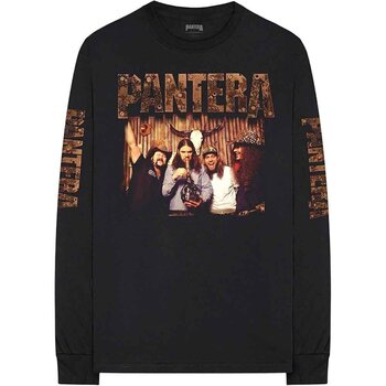 T-Shirt Pantera Bong Group Sleeve Print Black L T-Shirt - 1