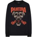 Pantera Mouth For War (Back Print) Black L T-Shirt