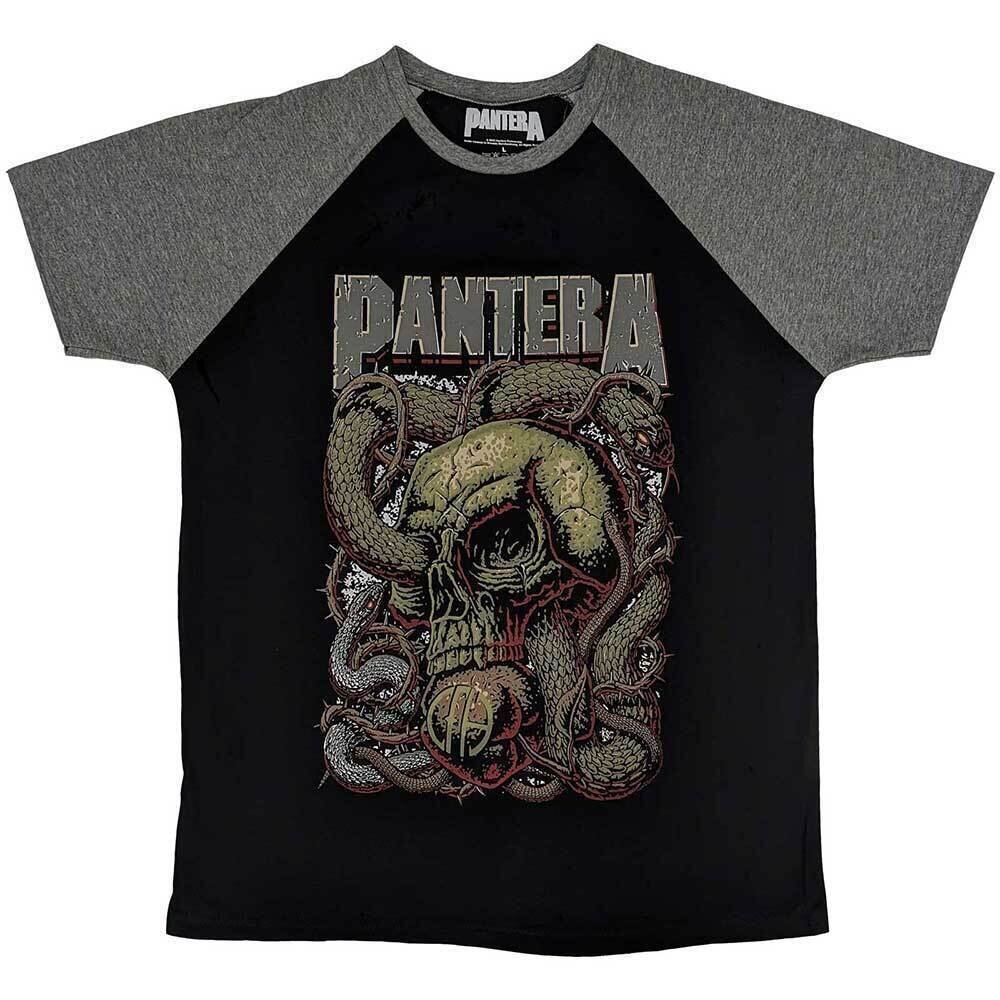 Košulja Pantera Serpent Skull Black & Grey S Košulja